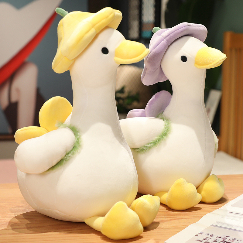 New Cute Internet Celebrant Little Duck Plush Doll Toy Pillow Girl Doll Girl's Birthday Gift