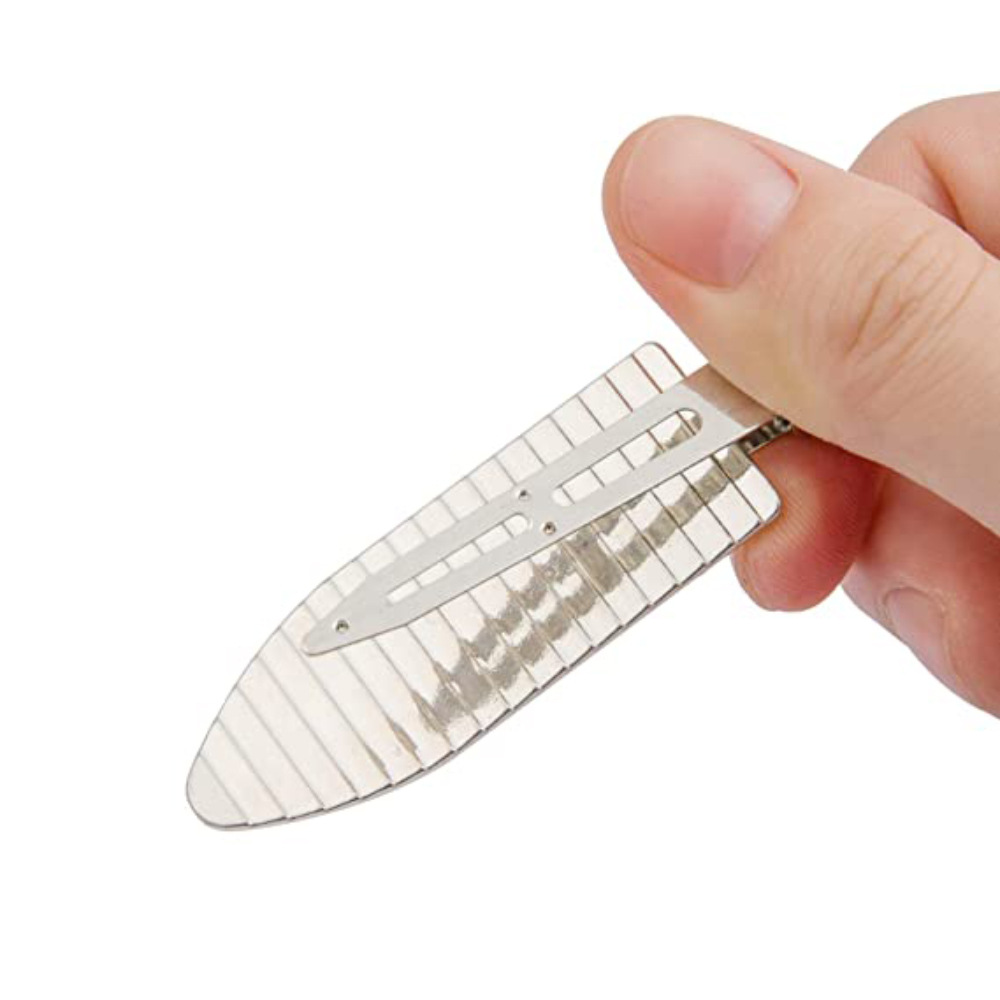 Metal Diamond Seamless Hairpin Female European and American Rhinestone Bangs Duckbill Clip Hairdressing Stylist Positioning Leaf Hairpin