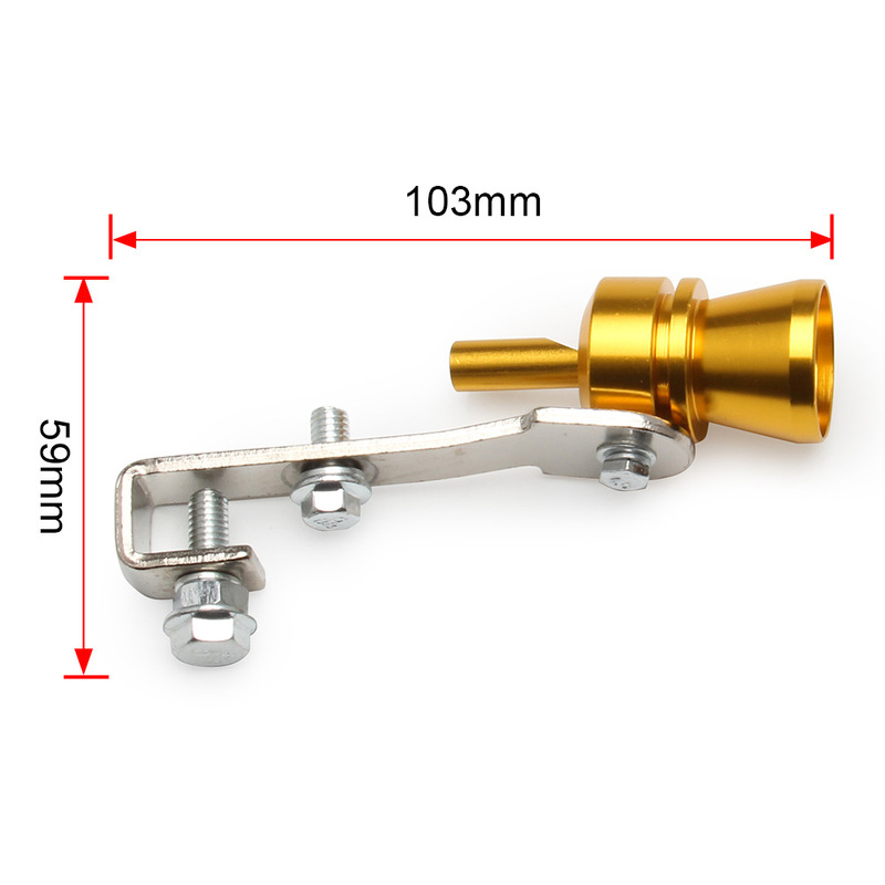 車の修正音波シミュレータターボホイッスル排気管サウンドメーカーオートバイアクセサリー車両部品|undefined