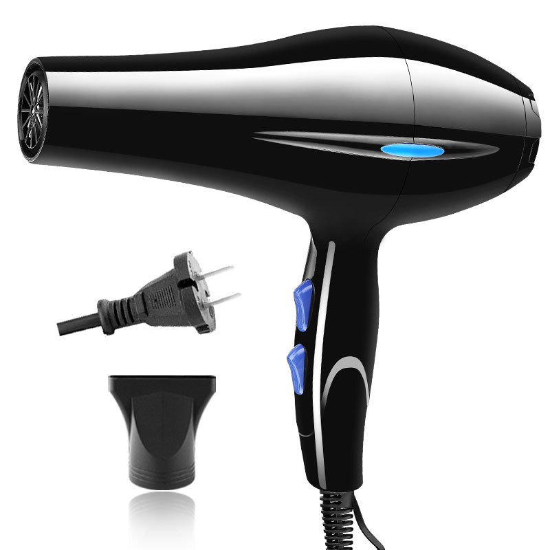 New blue light wind hair dryer household hair salon quick-drying hair dryer manufacturers wholesale high-power hair dryer