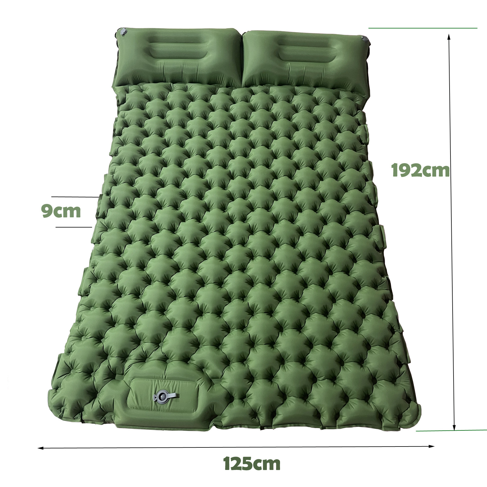 Outdoor Inflatable Mat Foot Portable Outdoor Camping Inflatable Mattress Lunch Break Sleeping Mat Car Inflatable Mattress