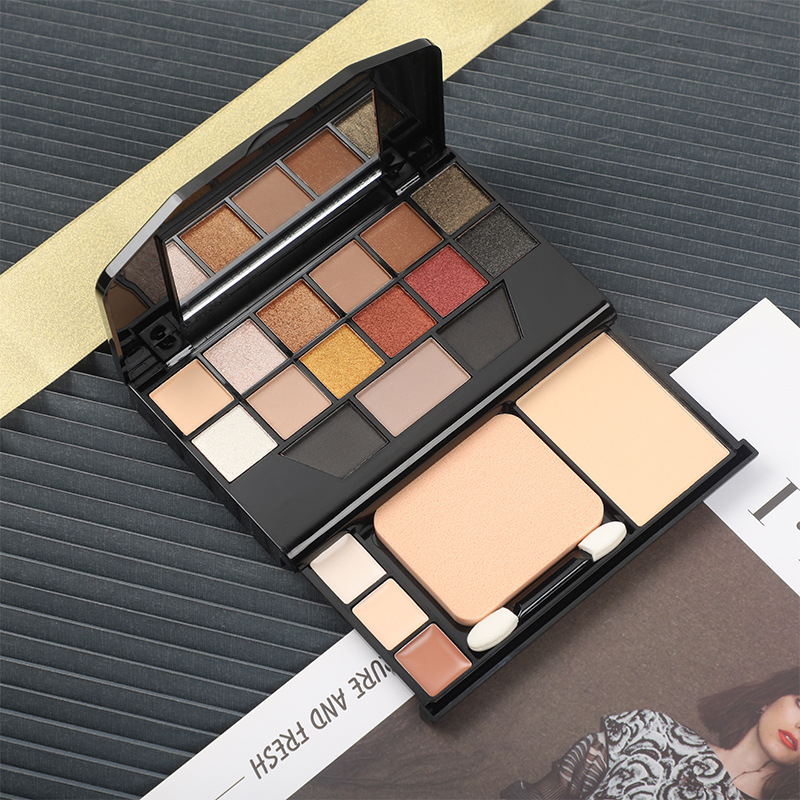Di Jiu multi-functional makeup eye shadow plate 19 color makeup box 12 color eye shadow multi-color makeup set plate 9918