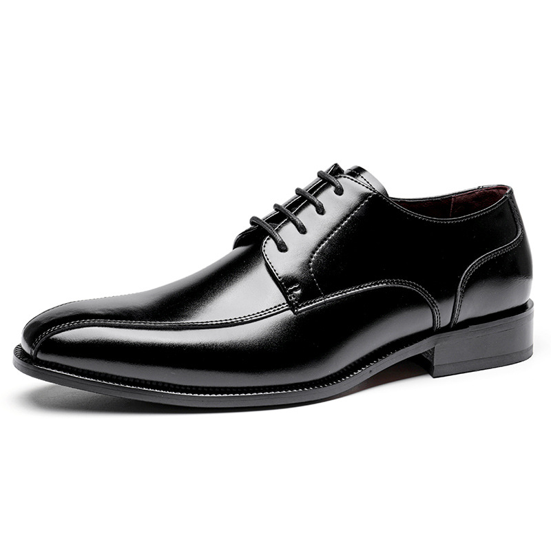 Japanese style cross-border Spring Formal wear men's shoes men's leather shoes men's leather business retro British casual cowhide men's leather shoes