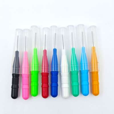 Spot interdental brush oral care orthodontic interdental brush toothpick tooth gap brush interdental brush dental floss wholesale manufacturers