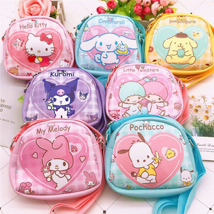 Cartoon Children's Crossbody Shoulder Bag Japanese Style Cute Kulomipacha Dog Pudding Dog Primary School Student's Portable Storage Bag