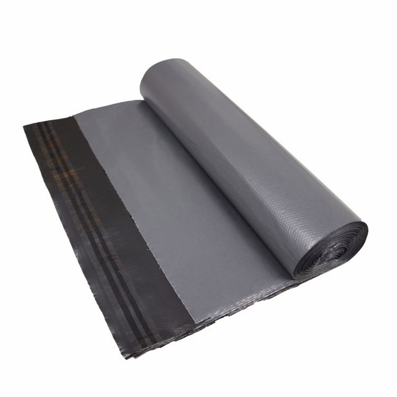 Thickened express bag production wholesale gray large express black plastic packaging bag white waterproof packing bag