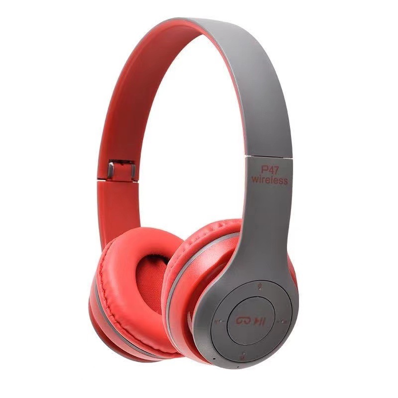 Cross-Border explosion stereo P47 headset 5.0 Bluetooth headset folding P series wireless sports gaming headset