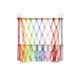 Wooden stick toy storage net pocket one layer style 3: Color