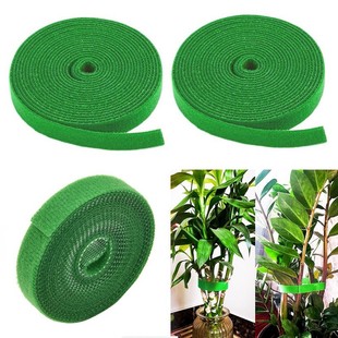 Plant Strap Nylon Plant Bandage Home Garden Plant Shape Tape Hook Back to Back Magic Hook Self Adhesive Strap