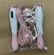 Counting rope skipping (Wired + Wireless) Pink