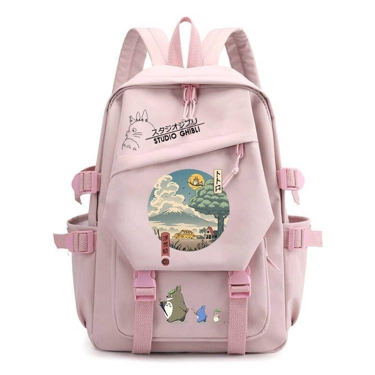 Totoro Surrounding Student Schoolbag Amazon New Computer Bag Outdoor Travel Large Capacity Backpack AliExpress