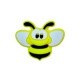 light yellow bee