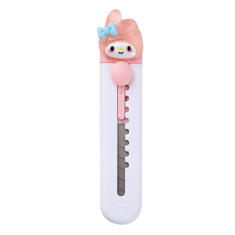 Cartoon Mini Art Knife Student Handbook Use Paper Cutting Knife Stationery Handmade Express Package Opening Small Wallpaper