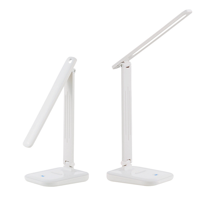 New USB rechargeable eye protection multifunctional folding book lamp creative desk lamp simple bedroom reading book lamp stall photo