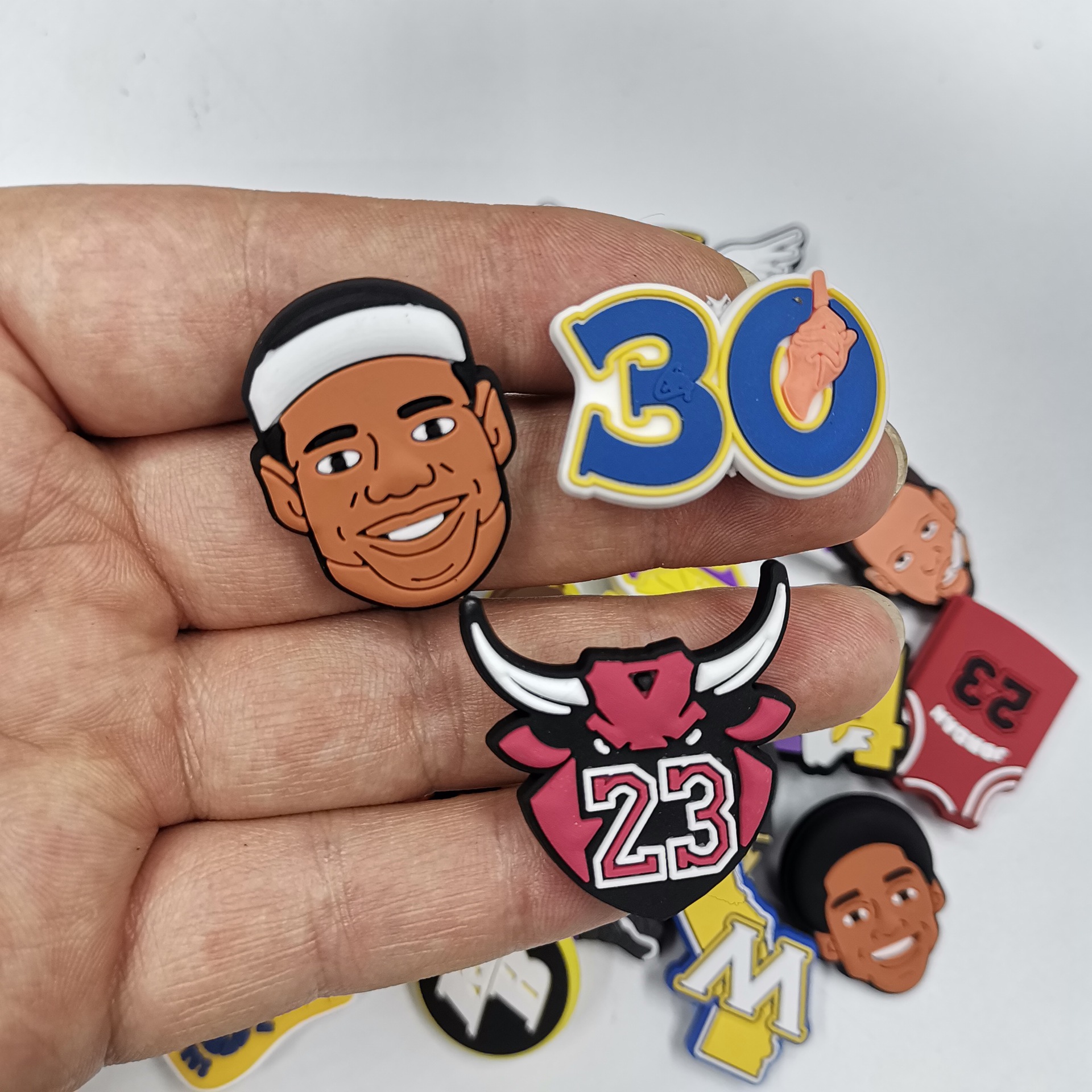 NBA hole shoes flower shoe buckle shoe accessories diyDIY accessories accessories hole shoes decorative decorative buckle hole shoes buckle