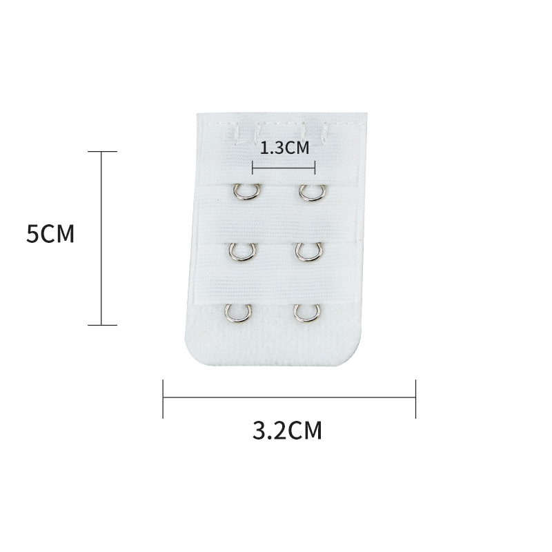 [Full postage] three rows of two buckles/Bra extension buckle/BRA buckle/underwear extension buckle/adjustment buckle