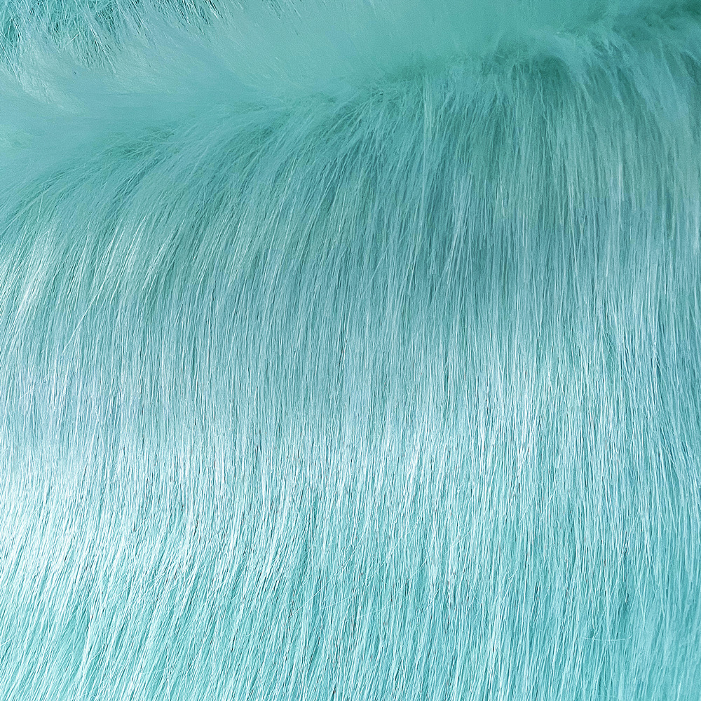 Artificial plush cloth high and low fur raccoon fur 6cm imitation fox fur fabric large fox fur