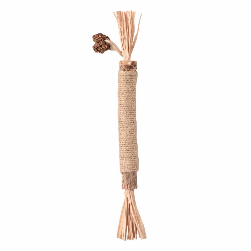 Hemp Rope Polygonum Capsules Catnip Ball Cat Tease Stick Self-relief Bite-resistant Molar Kitten Kitten Toy Supplies