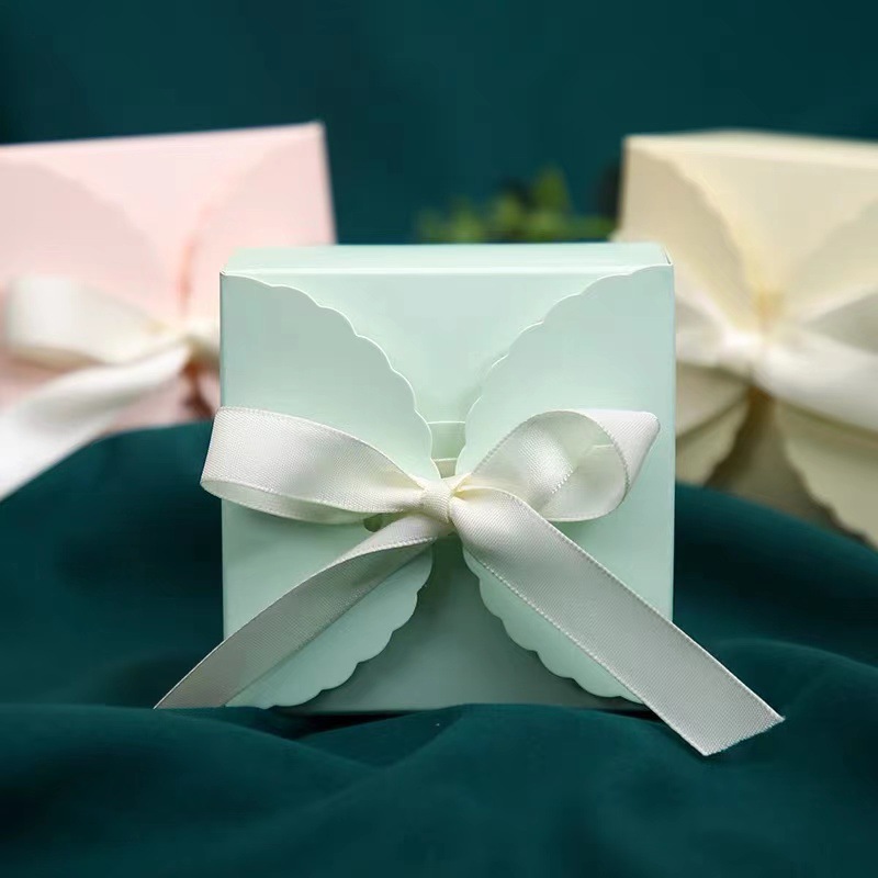 Creative Simple Gift Box Packaging Box Sugar Box Advanced Wedding Accompanying Gift Candy Box Birthday Baking Box Gift Box
