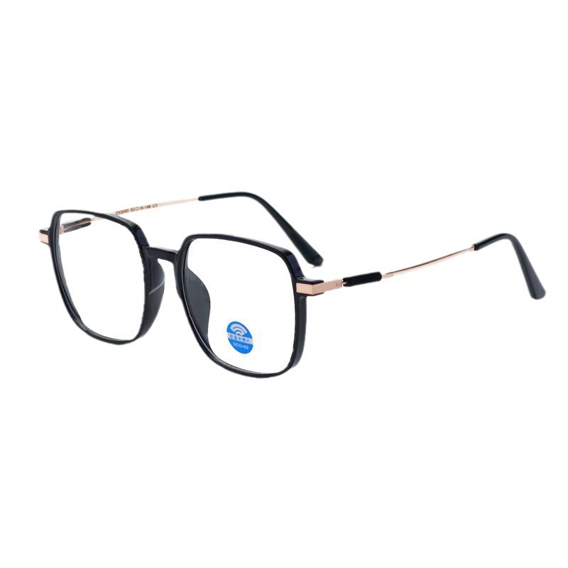 2055 fashionable anti-blue light glasses women's large frame small red book plain plain glasses trendy slimming glasses wholesale