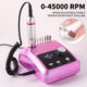 New 45000 turn nail sander 204 electric nail sander light manicure nail removal polishing machine wholesale