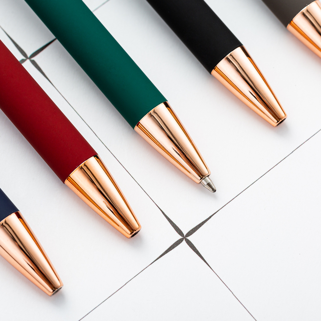 Aluminum Ball Pen Spot Wholesale Press Ball Pen Metal Medium Oil Pen Printable Press Aluminum Ball Pen