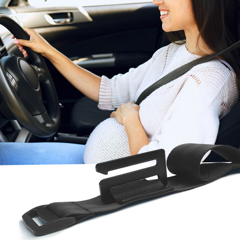 Car-mounted pregnant women's safety belt for fat people driving anti-bellied extension device pregnant driving artifact abdominal belt