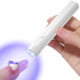 One-word light plug-in three lights (white)
