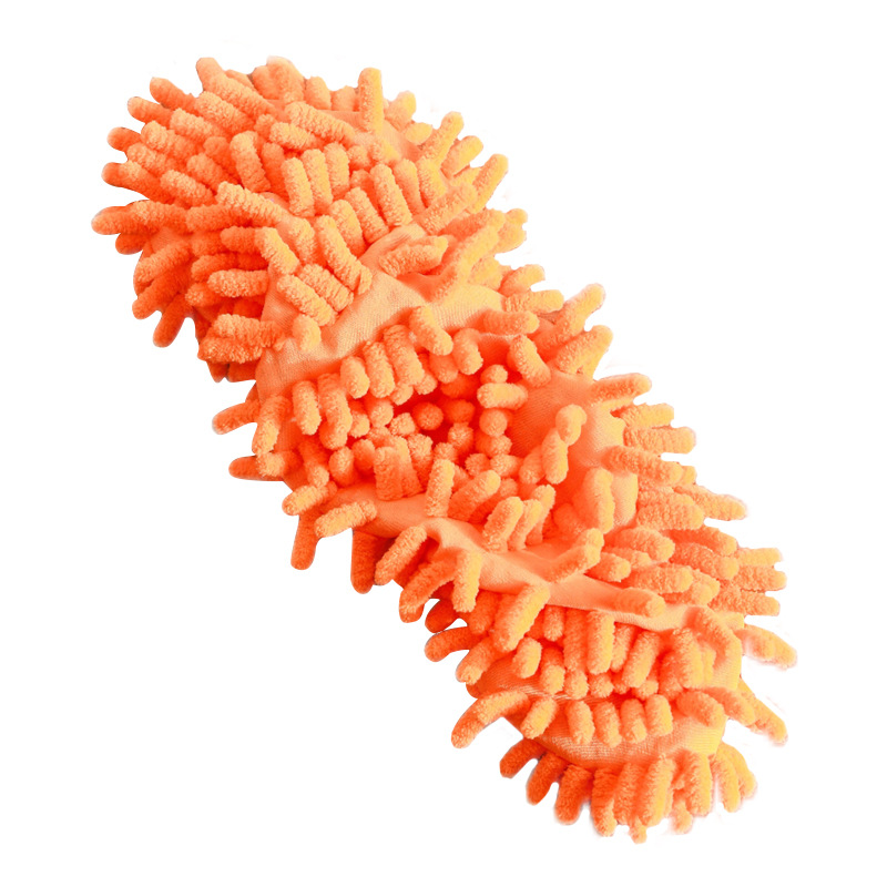 Cross-border Shaggy Swiffer Mop Slippers Household Lazy Mop Shoe Covers Sweeping Cleaning Replaceable Mop Head Wholesale