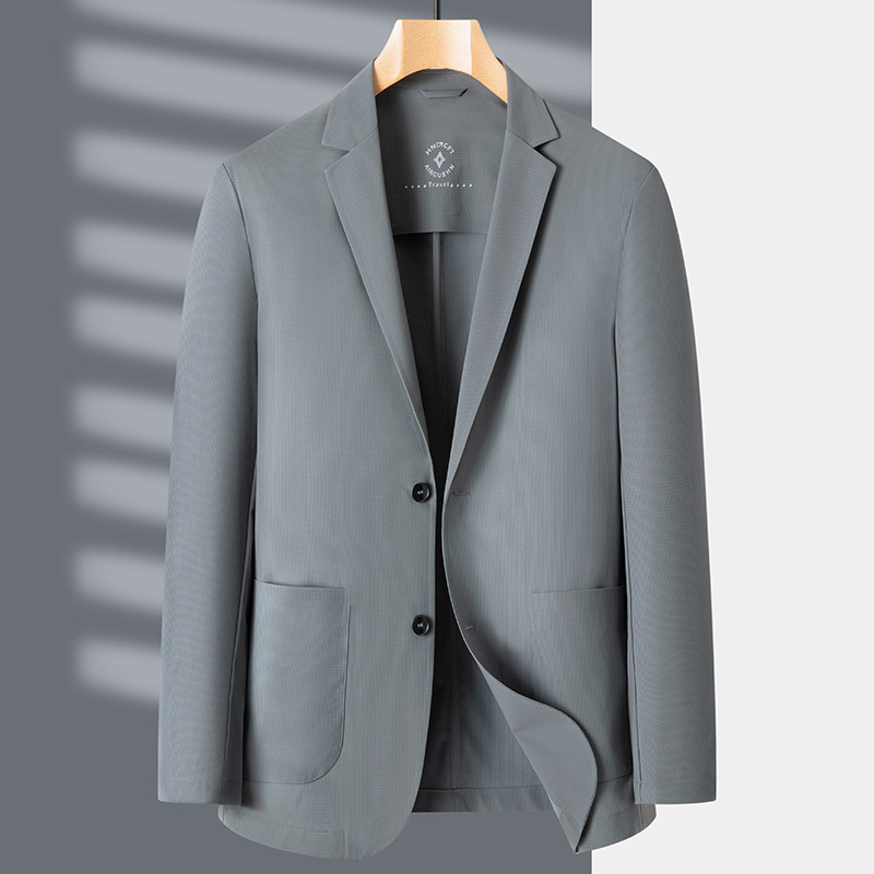 in stock Stable Cross-border Men's Summer Sunscreen Business Casual Single Suit Thin Anti-wrinkle 2024 New Quick-drying