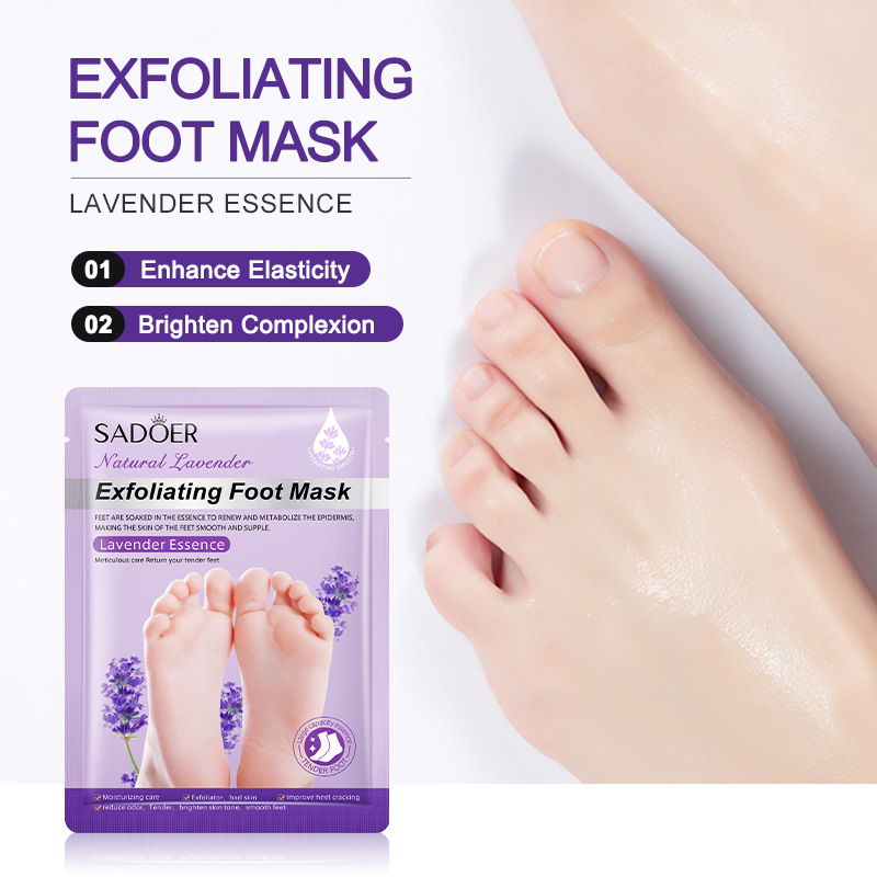 SADOER goat milk niacinamide hand film foot film exfoliating moisturizing foreign trade wholesale preferred
