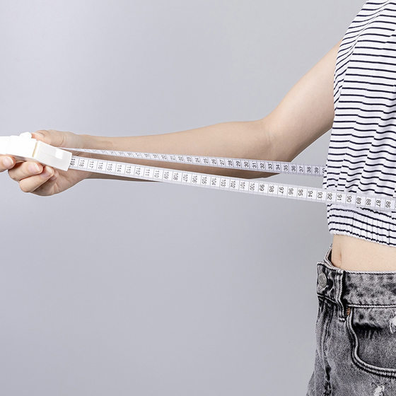 Automatic precision measuring ruler waist ruler three-circumference ruler arm circumference belly leg circumference body circumference head circumference multifunctional special soft ruler