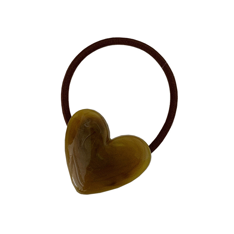 Coreano inchiostro marmo amore acido acetico minimalista vento freddo corda per capelli corda per capelli 2021 autunno e inverno Nuovo elastico_voghion.com