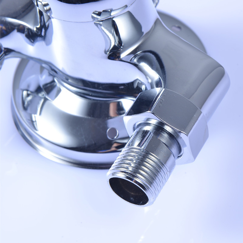 Factory direct open bath shower faucet cold and hot water open pipe mixing valve solar water valve