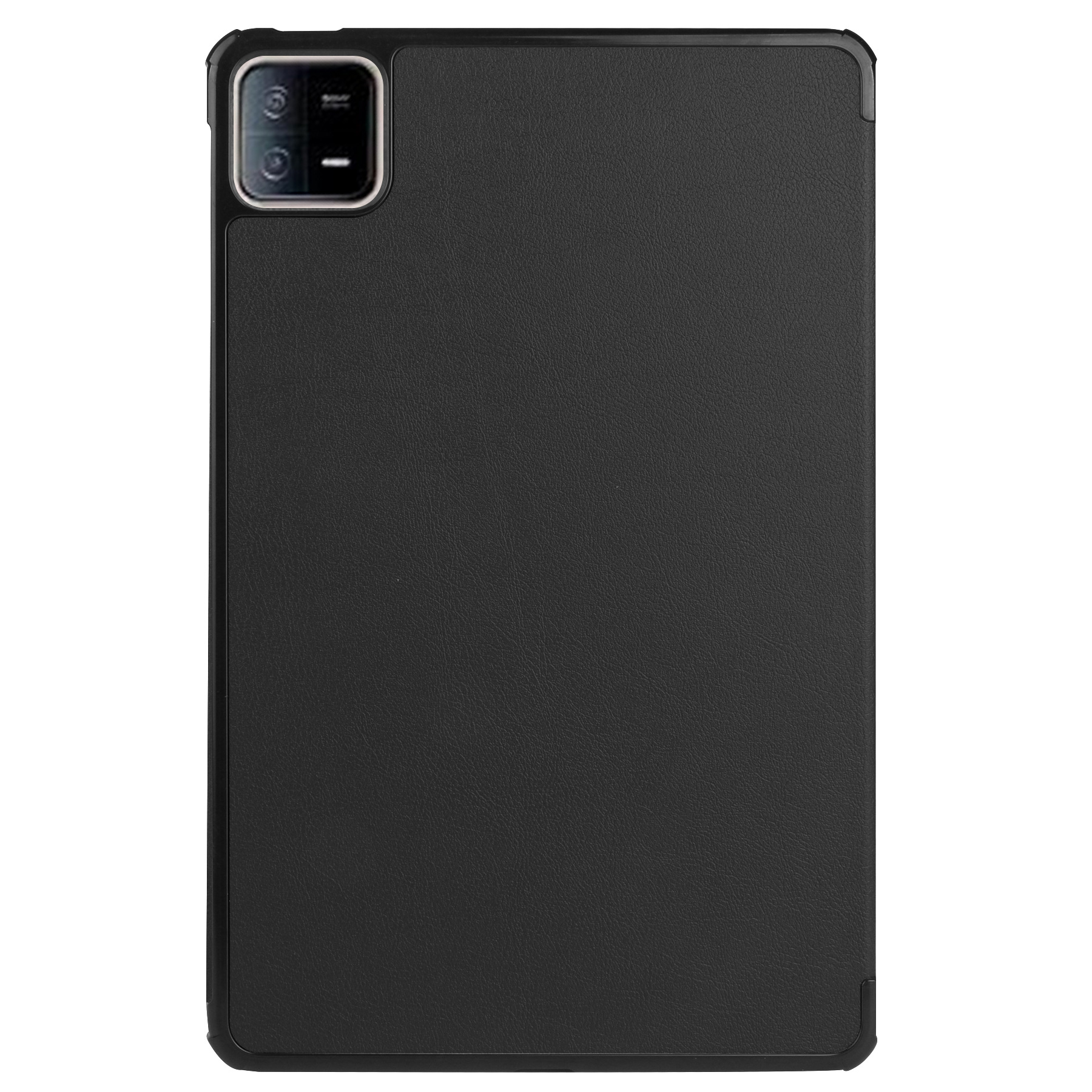 Suitable for millet tablet 6/xiaomi pad 6 tablet protective cover voltage tri-fold caster solid color