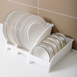 Dish storage rack kitchen plastic tableware box plate storage rack New Cabinet dish rack