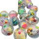50mm Transparent Film Gashapon Toy Children's Doll Back Car Stall Hot Selling Toy Ball Gashapon Cross Border