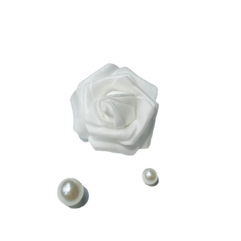 4cm small rose artificial flower PE foam flower head flower bear wedding artificial rose home decoration fake flower