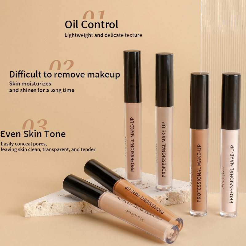 Makeup MAXFINE Foundation liquid beauty makeup repair concealer lasting no makeup without logo