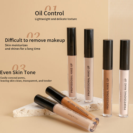 Makeup MAXFINE Foundation liquid beauty makeup repair concealer lasting no makeup without logo
