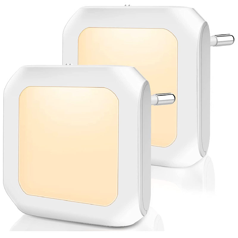 Induction night light night light night light feeding light square light guide plate night light positive white 6000K