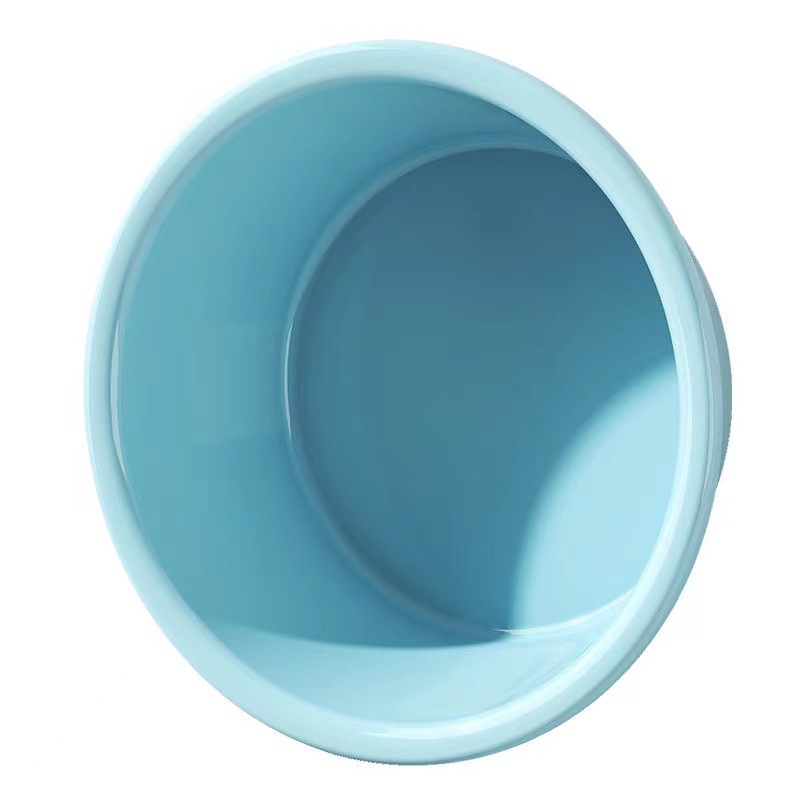 Household Plastic Basin Thickened Round Washbasin Student Dormitory Large Washing Basin Drop-resistant Durable Foot Washing Basin