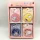 Anime Sanrio Mirror Cute High-value Kulomi Meruti Pudding Dog KT Portable Round Mirror
