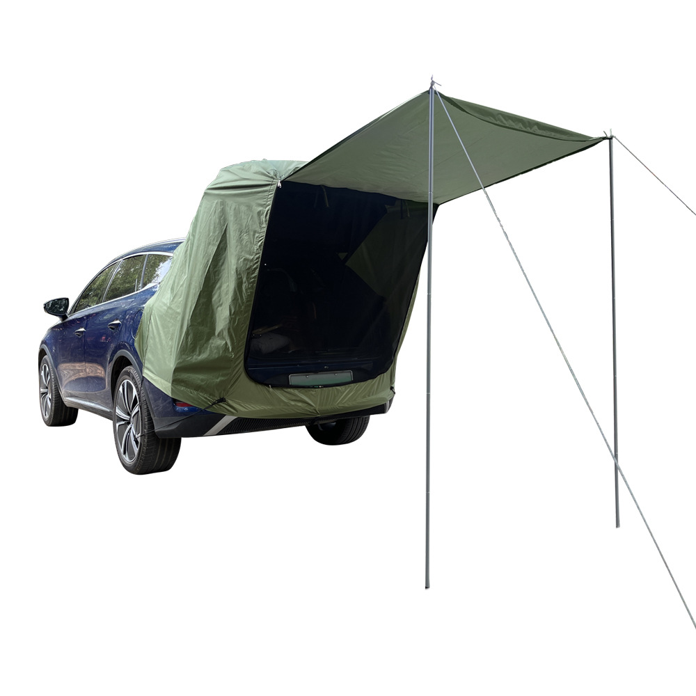 Spot outdoor cross-border outdoor rear tent camping canopy roof extension tent sunshade sunscreen rainproof