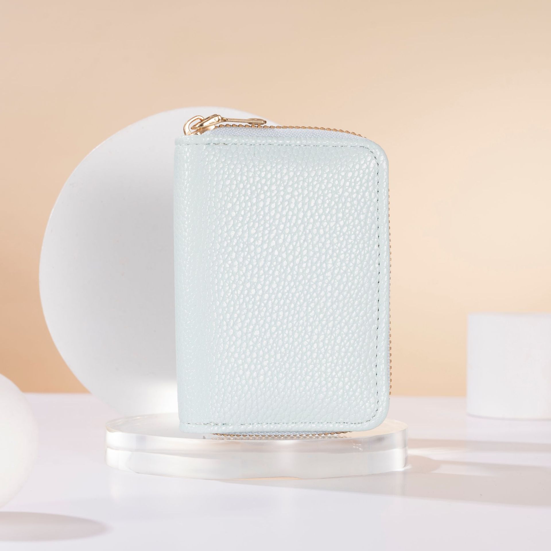 Litchi grain light blue