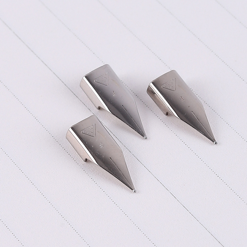 Rotten pen pen accessories all kinds of colorful nib gilded cylinder pointed Imperial Concubine tip writing practice Source manufacturers