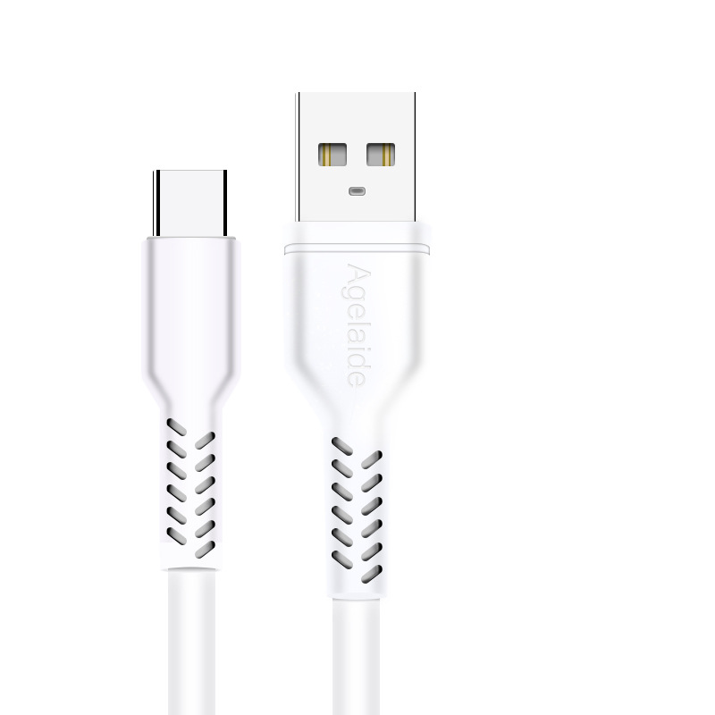Mobile phone fast charging line is suitable for Huawei TypeC fast charging line Apple Android data line wholesale with packaging