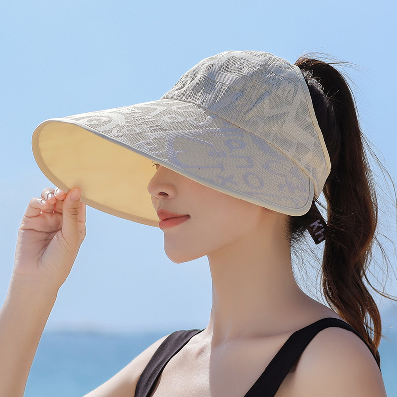 MEETSUNNY Korean Fashion Super Large Cornice Sunshade Summer Outdoor Activities UV Protection Sunscreen Hat