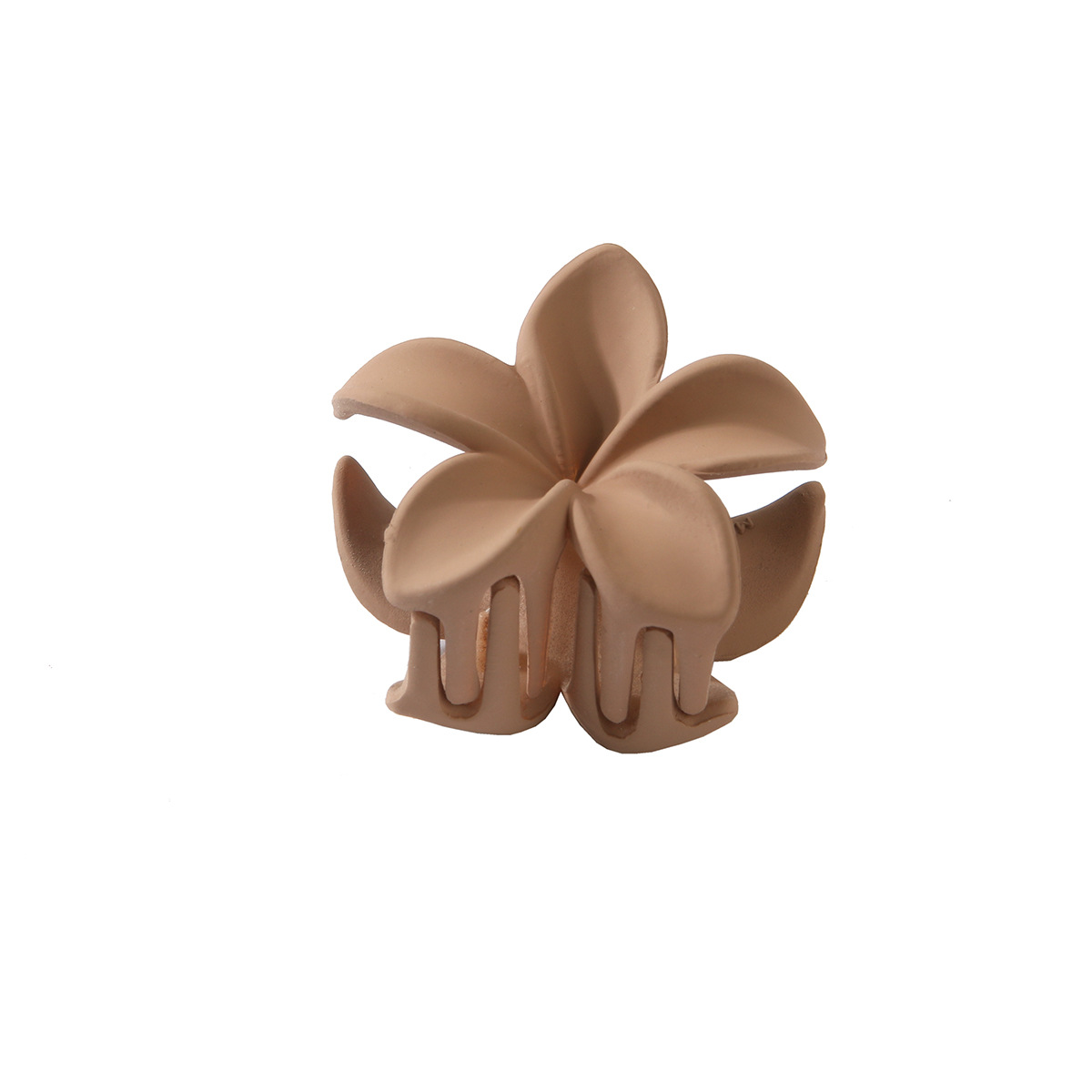 Cross-border  4CM Candy Color Egg Flower Small Grab Clip Simple Flower Hairpin Small Shark Clip Hair Accessories_voghion.com