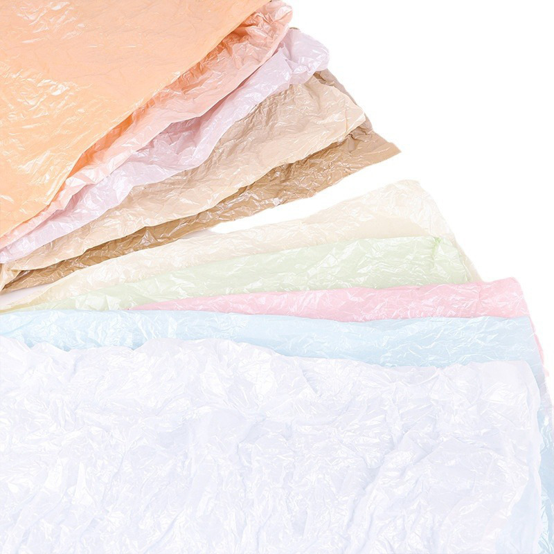 Bouquet wrapping paper material cake flower shop pleated lining paper flower base wrapping paper waterproof pearlescent pear paper